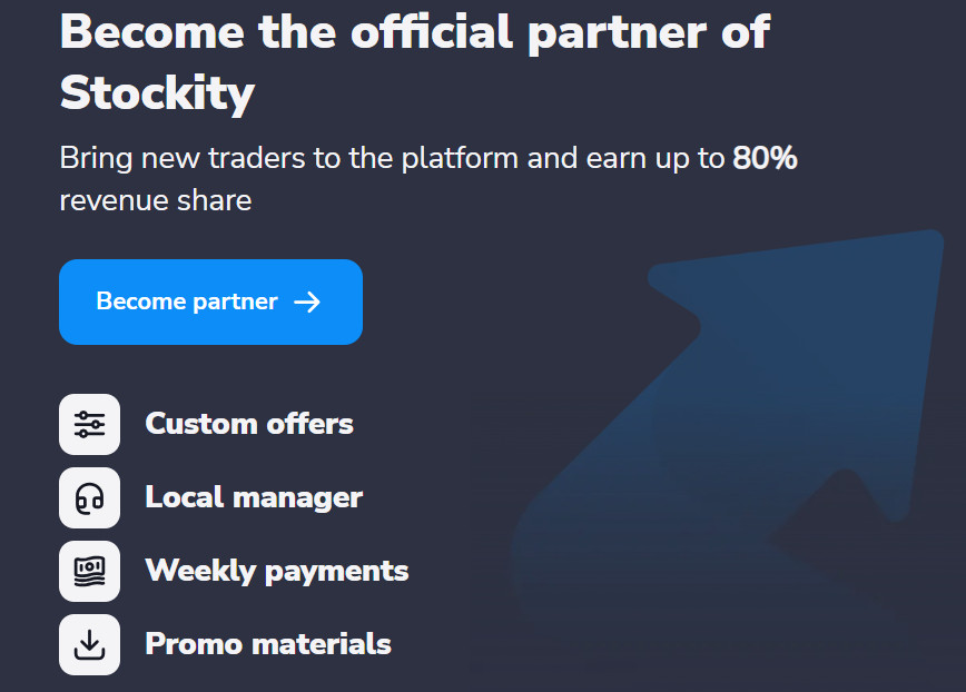 Stockity affiliate program, Stockity partner Stockity affiliate program, Stockity partner